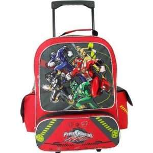   Backpack   Full Size Power Rangers Wheeled Backpack  Top Rescue Toys