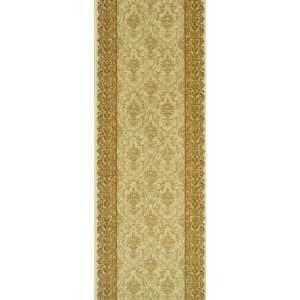   Rug Aubrey Runner, Beige, 2 Foot 2 Inch by 12 Foot