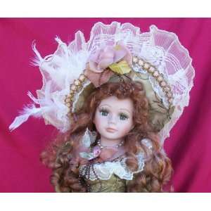  16 Porcelain Doll Tabatha Victorian Toys & Games