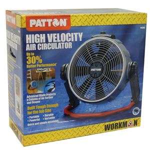 New PATTON PX306 14 High Velocity Floor Fan/Air Circulator Portable 