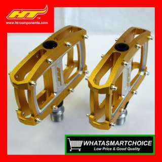 New AX06 GOLD Mountain & BMX Bicycle Bike Pedals 2010  