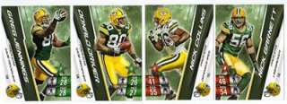 2010 Adrenalyn XL GREEN BAY PACKERS Team Set Rodgers++  