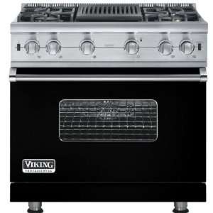  Viking Vgcc536 4q 36 inch Professional Series Natural Gas Range 