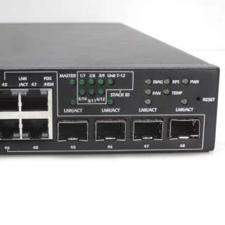   6248 Switch 48 Port L3 Gigabit Ethernet Layer 3 SFP/QOS/VLAN  