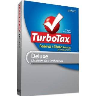 TurboTax Deluxe Federal + e File + State 2010   [Old Version]   Mac 