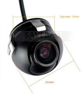 360° CCD Car Vehicle Rear View Side/ Front Camera Back Up Spy Mini 