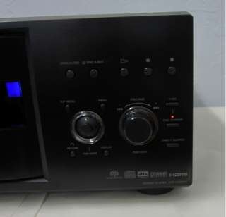 SONY DVP CX995V 400 DISC DVD CD SACD PLAYER w/REMOTE HDMI OUTPUT EXC 