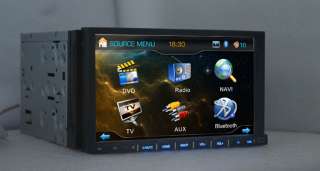 7inch 2din Indash car dvd player GPS navigation,Ipod,TV  