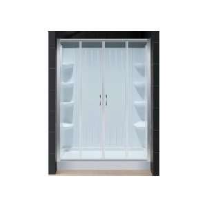  DL 6109C 04FR Shower Door, Base & Backwall Kit
