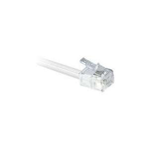  12   6 Conductor Line Cord   White Electronics