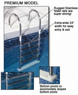   Stainless Steel Above Ground Pool Ladder NEW FAST SHIP  