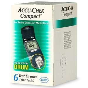  Accu Check Muliticlix Kit 6 Lancet Drums (102ct) Health 