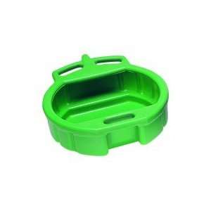  Plastic 4 1/2 Gallon Green Spill Proof Drain Pan