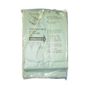  Air Systems 5/pk 15 Gal Paper Bags Hepa Filtered Vacuum 