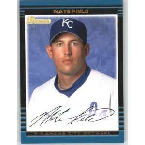  2002 Bowman #251 Nate Field RC   Kansas City Royals (RC 