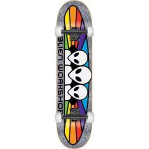 com Alien Workshop Spectrum Metal Flake Skateboard   7.4 w/Mini Logos 