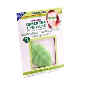  Skin Benefits Oriental Green Tea Eye Pads 10pk Beauty