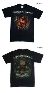 Avenged Sevenfold   After Xmas Tour T Shirt  