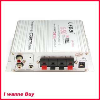   Tripath TA2020 Hi Fi Stereo Amplifier Amp 20WX2 w/ DC RCA cable  