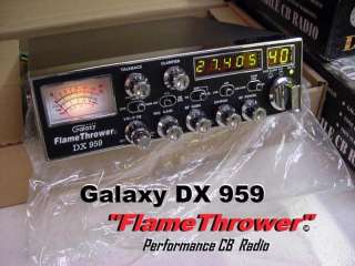   DX959 FLAME THROWER Edition HIGH PERFORMANCE SSB/AM CB RADIO  