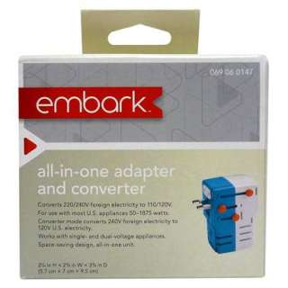 Embark All in one Adapter and Converter Outlet Converter.Opens in a 