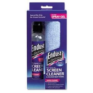  Endust LCD/Plasma Cleaning Combo Ammonia Free Gel Includes 