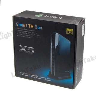 New HD 1080P Media Player ARM9 Android 2.2 Smart TV Box Black  
