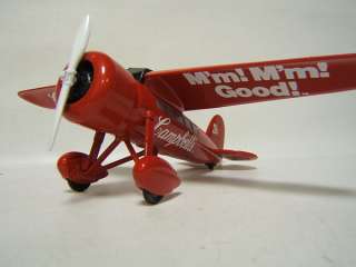 Die Cast Airplane Bank Campbells Limited Edition  