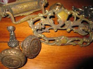 ANTIQUE/VINTAGE LOT OF ORNATE DRAWER PULLS HANDLES HARDWARE  