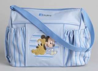 NEW Disney Mickey/Minnie Mouse Baby Diaper Bottle Bag Tote NWT HTF 
