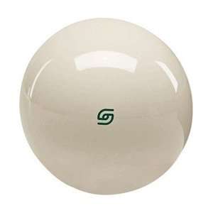   Aramith Magnetic Cue Ball with Green Logo for Coin Operated Tables