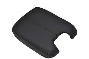 HONDA ACCORD 2008+ ARMREST COVER REAL LEATHER black stitching  