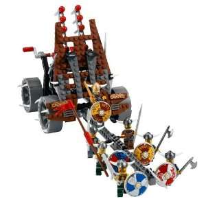  LEGO VIKINGS Army of Vikings with Heavy Artillery Wagon 
