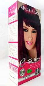   Permanent Hair Dye Goth Emo SI ACT Dual Care DARK RED VIOLET PURPLE
