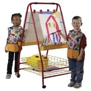  2 Station Art Easel Center by Early Childhood Resources 