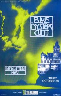   Cult original 1988 concert poster Bill Graham Presents #F059  