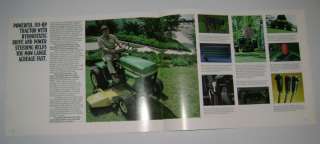 John Deere 210 216 317 400 Lawn Garden Tractor Brochure  