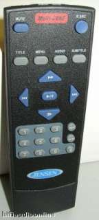 JENSEN BY AUDIOVOX OEM KIDS REMOTE FOR VM9020TS VM9020 3080127  