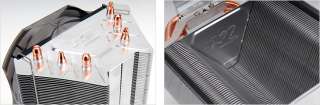 Optimally designed aluminum fins effectively disperse heat away from 