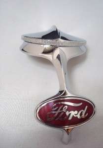 1932 Ford Car Radiator Shell & Cap + Red Emblem Kit  