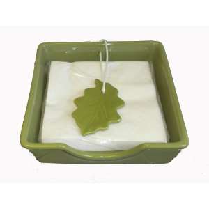  Thanksgiving Autumn Fall Leaves Weighted Napkin Holder 