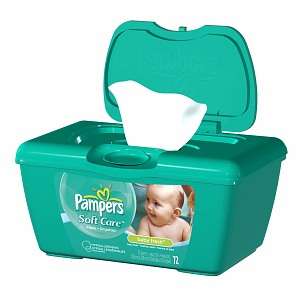   tub 72 ea pampers softcare baby fresh wipes clean gently like a baby s