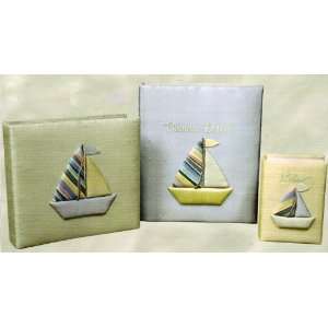  Sailboat Personalized Baby Photo Album   Small Baby