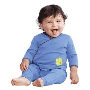  Baby Kimono, Baby Sleeper 2 Pc Blue 100% Cotton 9 12 Month Baby