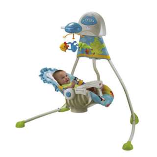  Fisher Price Precious Planet Open Top Cradle Swing Baby