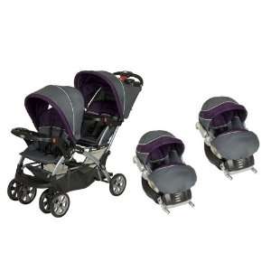    BABY TREND Sit N Stand Double Twin Travel System Elixer Baby
