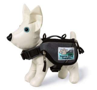 Doggles Dog Travel Ergonomic Backpack Gray/Black ~XXS  