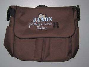 Personalized Diaper bag baby tote Navy Army Marines NEW  