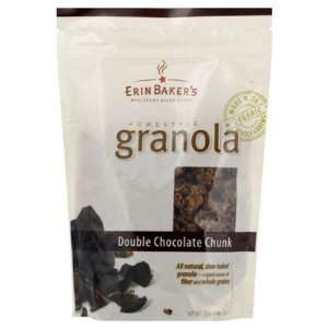 Erin Bakers Homestyle Granola, Double Chocolate Chunk, 12 Ounce Bags