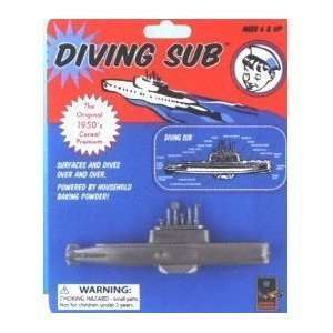  Diving Sub Original Baking Powder powered Toy Submarine 